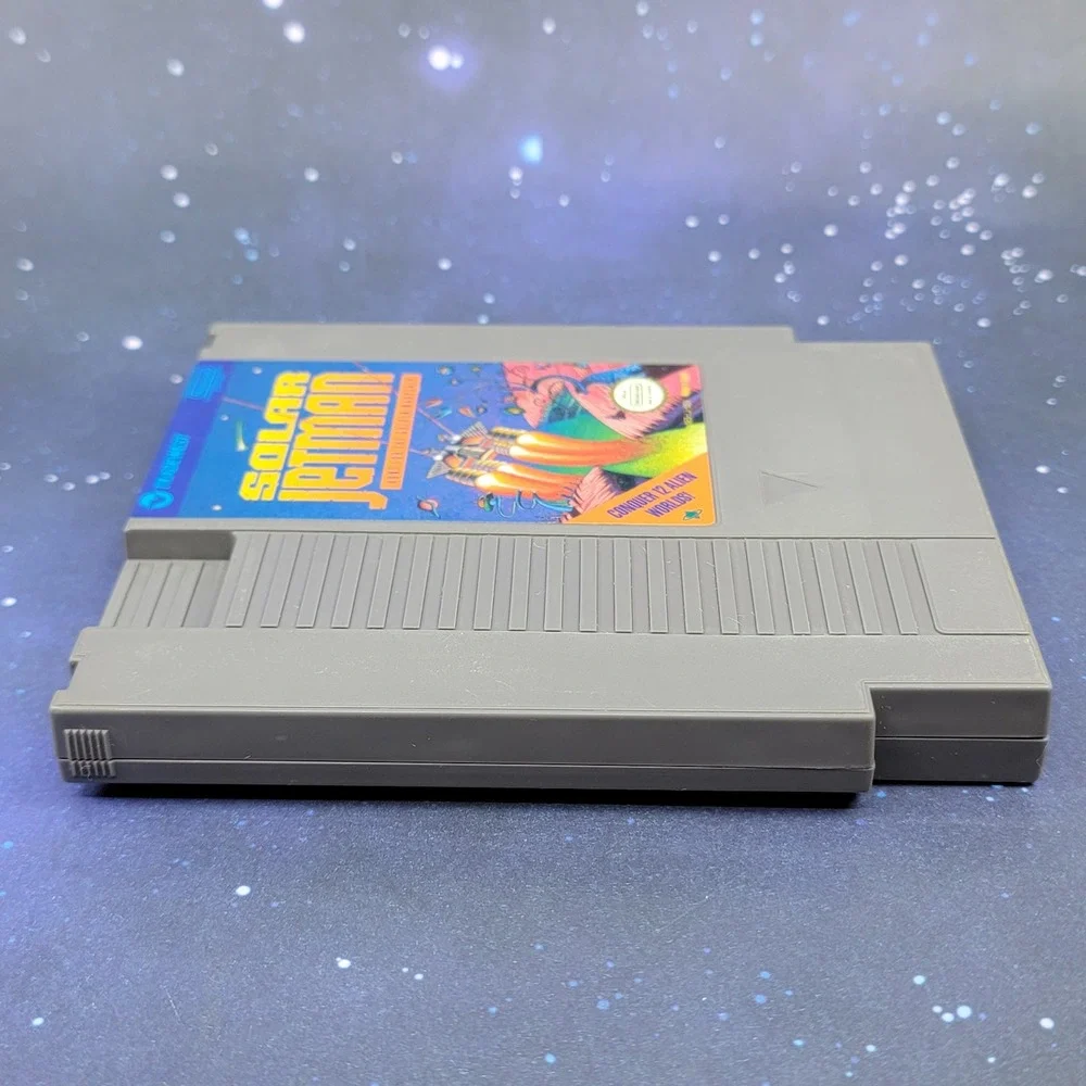 Solar Jetman Hunt for the Golden Warship Nintendo NES Game Cartridge Tradewest
